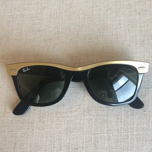 Ray Ban Two Tone Cat Eye Sunglasses